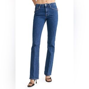 MANGO Mid Rise Skinny Flare Jeans. NWT!